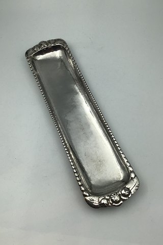 Emil Snedker Sølv Pennebakke Måler 25.5 cm x 6 cm (10.03 inch x 2.36 inch) Vægt 127.3 gr (4.49 oz)