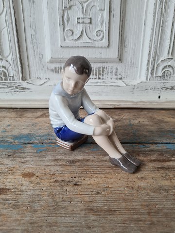 B&G Figur - "Skolen er slut" No. 1742