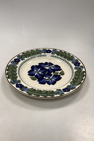 Aluminia Stor Vægplatte med Blomster Motiv No. 200/702 (Rep)