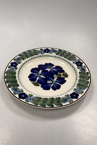 Aluminia Stor Vægplatte med Blomster Motiv No. 200/702