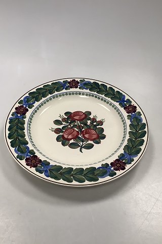 Aluminia Large Wall Plate with Rose motif No. 702