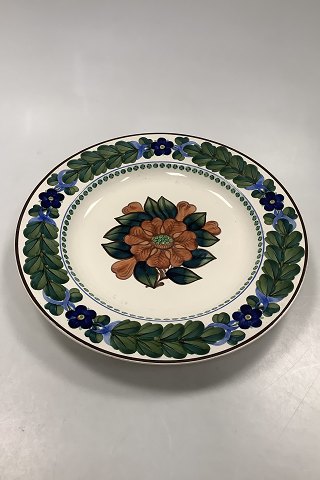 Aluminia Stor Vægplatte med Blomster Motiv No. 832/702
