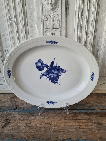 Royal Copenhagen Blå Blomst flettet fad No. 8018, 3. sortering
