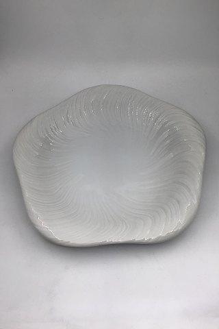 Royal Copenhagen Hvid Konkylie Middagstallerken No. 14172(624)