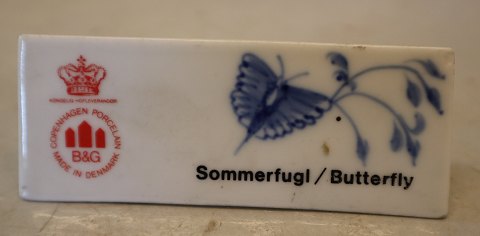 Butterfly B&G Porcelain Dealer Sign for Advertising: