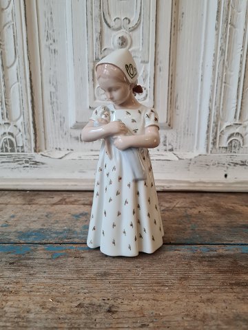 B&G Figur - Mary med dukke No. 1721