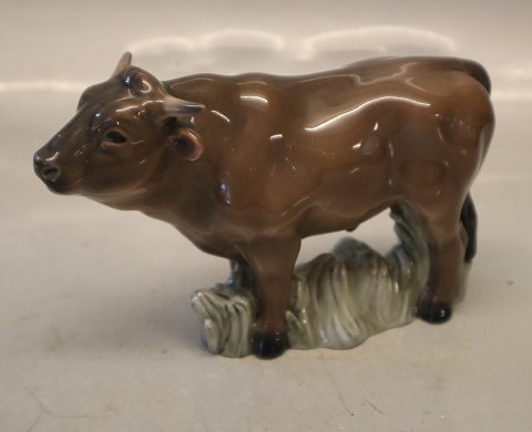 0802 Kgl. Okse 10 x 16 cm Kinesisk Stjernetegn Oksens År 2019 Pia Langelund Kongelig Dansk