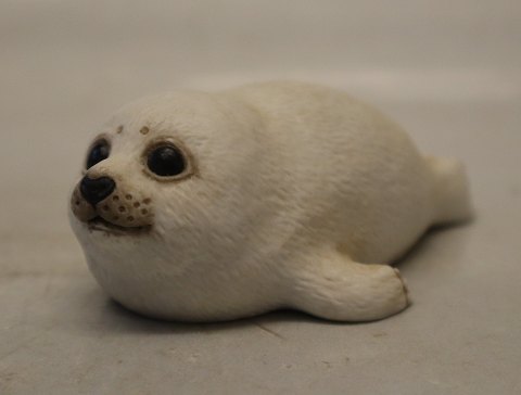 Royal Copenhagen / B&G? Test pieces3/30  1999 Baby Harp Seal 1st sample 3.5 x 9.5 cm