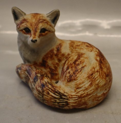 Royal Copenhagen Art Pottery 22752Fox 10 x 12 cm Gudrun Lauesen