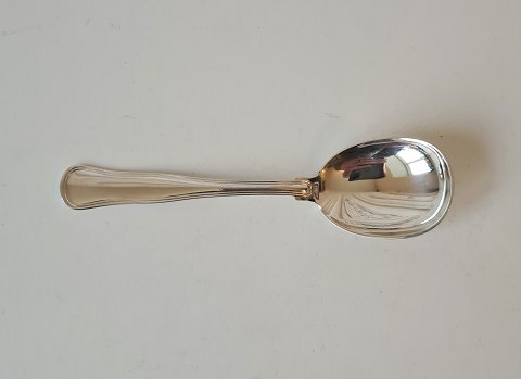 Cohr Double fluted jam spoon in silver