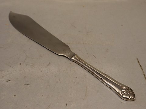 Fleur-de-lis Cake knife 27 cm Danish Silver Plate cutlery Fransk Lilje - Lilly of the valley