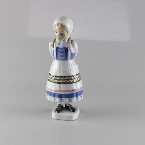 B&G Årsfigur 1987Karin19,5 cm