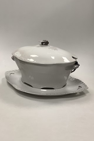 Royal Copenhagen / Kgl. Porcelæn Skærsommernatsdrøm Gammel Terrin med underfad No 1370 / 10001 og 10002