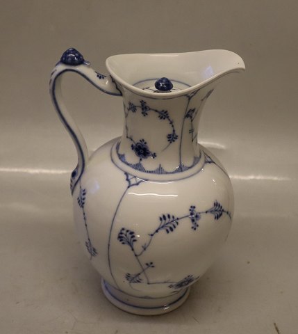 482-1 Chokoladekande 23 cm ca 1 liter med låg Kongelig Dansk Porcelæn Musselmalet