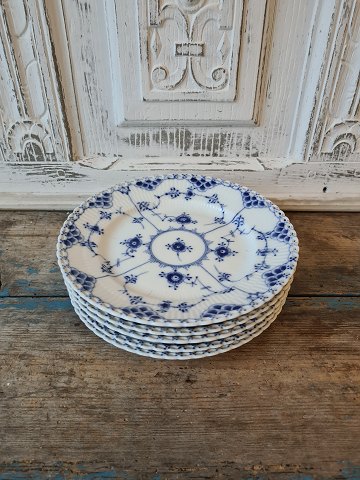 Royal Copenhagen Musselmalet helblonde frokosttallerken No. 1086