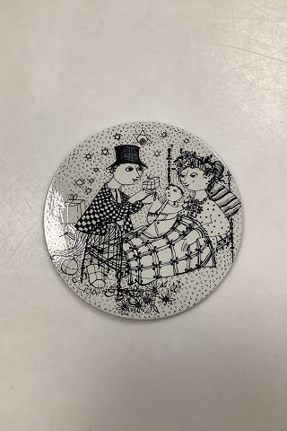 Bjørn Wiinblad: December plate from Nymølle MIRAKEL / Copenhagen County Hospital 1971