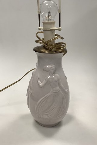 Michael Andersen and Son Stoneware Vase mounted as Lamp No. 5195