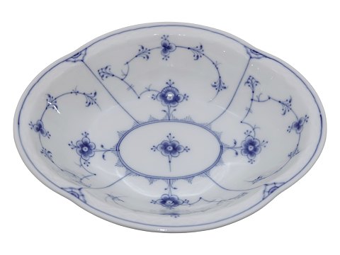 BlåmaletOval skål fra 1915-1948