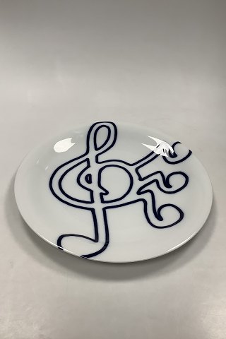 Royal Copenhagen Musica Stort Rundt Fad No. 375