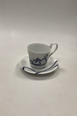 Royal Copenhagen Musica Cup with high handle No. 093 C
