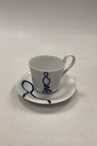 Royal Copenhagen Musica Kop med høj hank No. 093 E