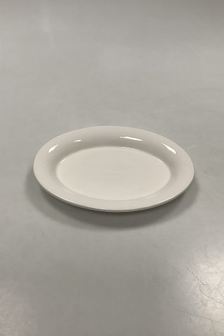 Royal Copenhagen Ursula oval Tallerken i Hvid No. 073