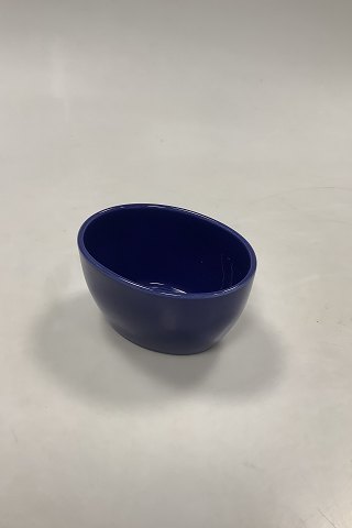 Royal Copenhagen Ursula oval Skål i Mørkeblå No. 571