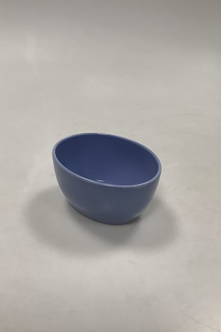 Royal Copenhagen Ursula oval Skål i Lyseblå No. 571