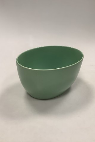 Royal Copenhagen Ursula oval Skål i Lysegrøn No. 576
