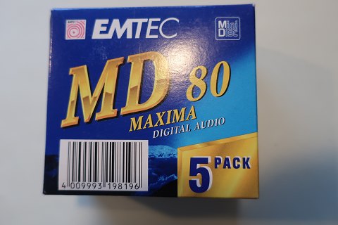 Medier til mini-diskUbrugteLager 3 pakker:I god stand