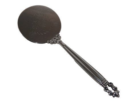 Georg Jensen KongeServeringsspade med mønster 22,6 cm.