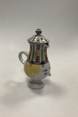 Bjørn Wiinblad Studio Jug with lid in the shape of a woman