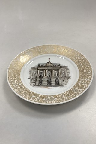 Royal Copenhagen Platte Københavnske Prospekter Amalienborg Slot No 11