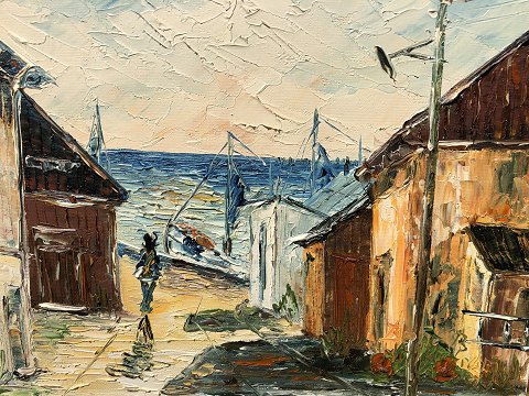 Hillestrøm, Bent BertramGilleleje HarbourDKK 750