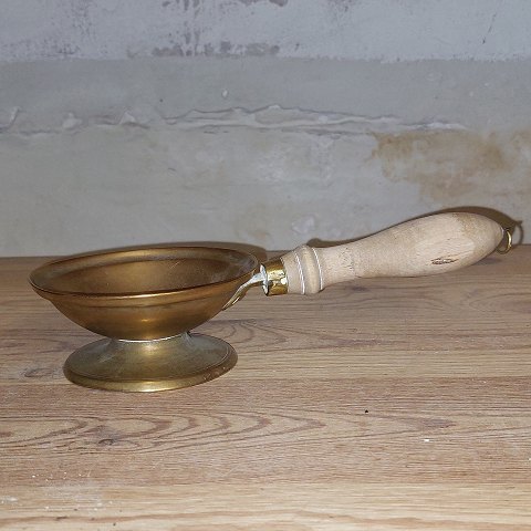 Copper gliding bowl 19th century - Stamped