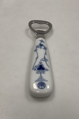 Bing and Grondahl Blue Painted Blue Fluted Bottle Opener with Logo