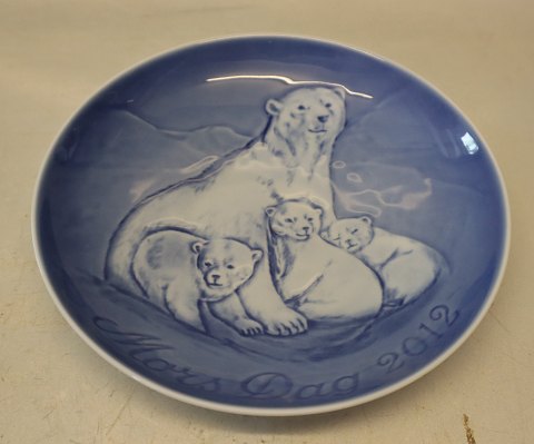 2012 Polar bear with cups 15 cm  B&G Porcelain Mother