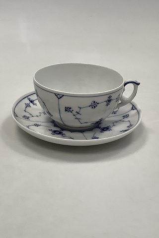 Royal Copenhagen Musselmalet Riflet Thekop / Kontorkop No. 75
