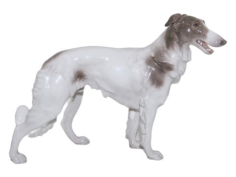 Stor Bing & Grøndahl figurBorzoi (Russisk Mynde)