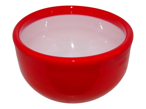 Holmegaard PaletRød skål 16,0 cm.