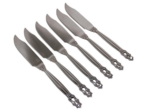 Georg Jensen KongeFiskekniv 20,7 cm.
