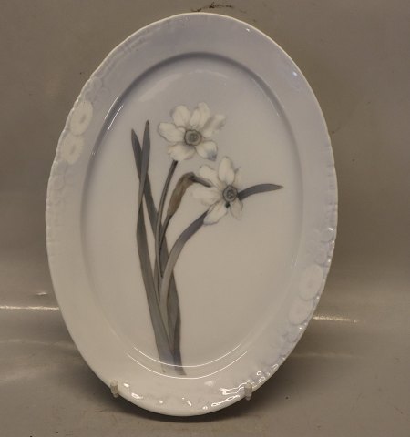 Art Nouveau 108 -10008 RC Oval Platter 38.5 x 17.5 cm On the Margueritte form 2nd pre 1923 Royal Copenhagen
