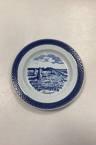 Royal Copenhagen Blue Tranquebar Lunch Plate with motif