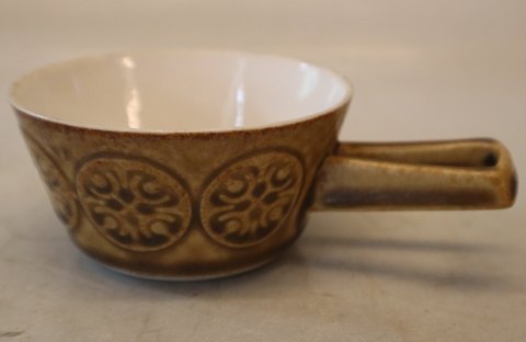 Bauta bowl with handle 4 x 12 cm Danish Retro tableware from Kronjyden Randers IHQ