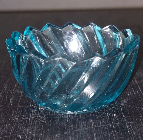 Glass salt bowl