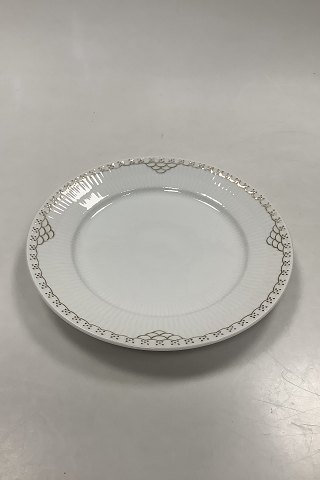 Royal Copenhagen Princess Gold Lunch Plate No. 622