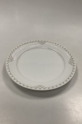 Royal Copenhagen Prinsesse Guld Spisetallerken No. 625
