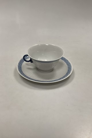 Royal Copenhagen Blå Vifte Thekop og Underkop No. 11539
