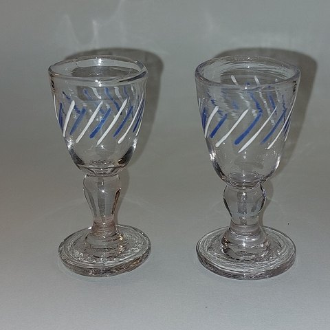 Pair of shot glasses 19th century​