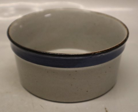 Bowl  6.5 x 14 cm Christine Blue and Grey  Stoneware Danish Art Pottery Knabstrup